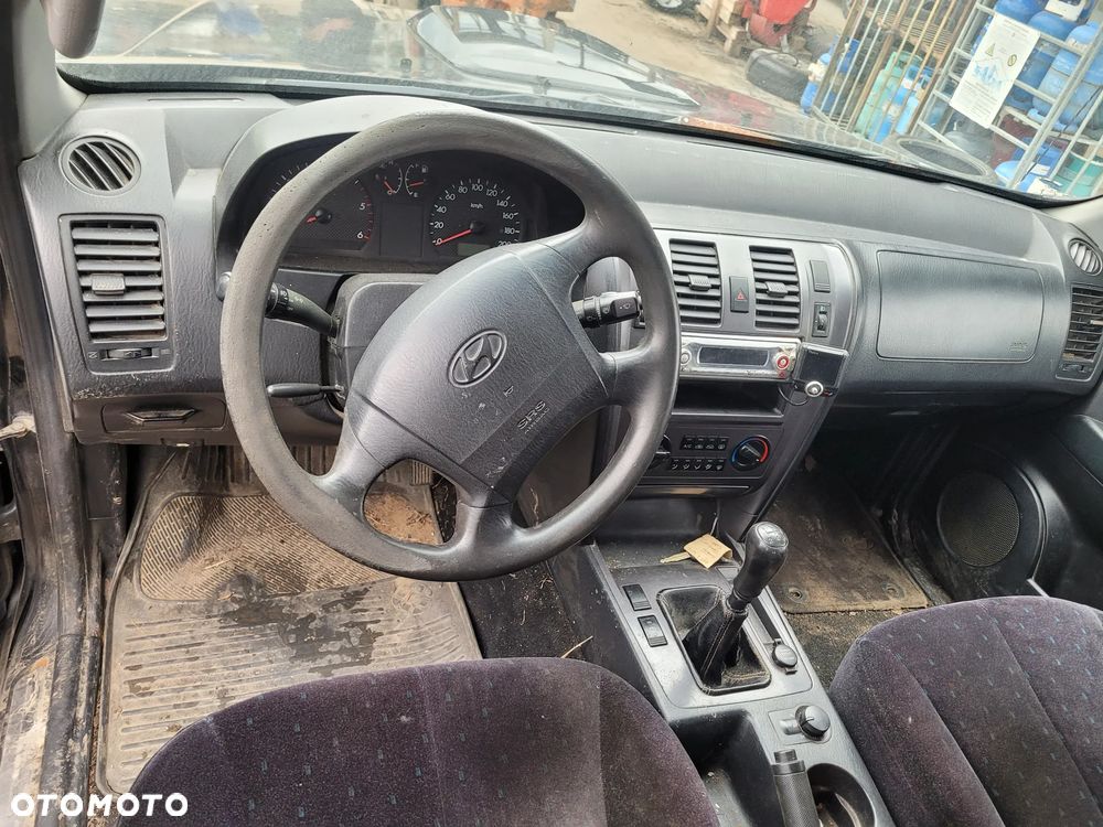 hyundai terracan fotel kanapa deska kokpit podsufitka boczek podłokietnik licznik panel szyb - 3