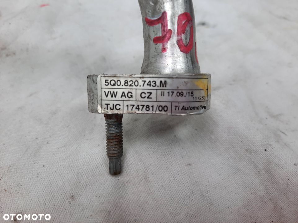 VW PASSAT B8 PRZEWÓD KLIMATYZACJI 5Q0820743M - 5