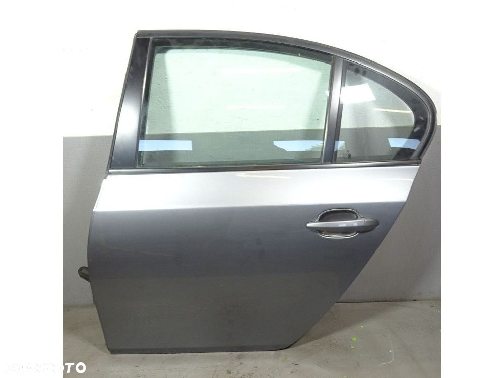 BMW 5 E60 SEDAN DRZWI TYŁ LEWE  A52/7 - 1