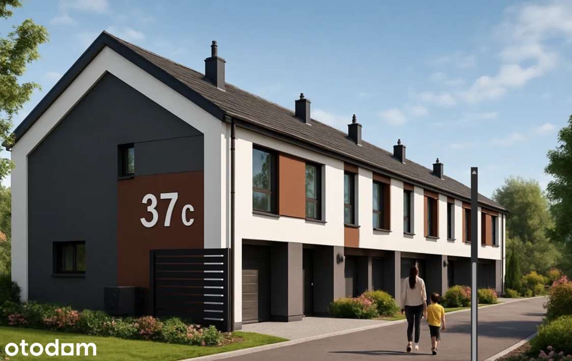NOWE APARTAMENTY ! Bezczynszowe M5 | Garaż | Ogród | PV | Rekuperacja - Pełny obrazek: 2/7