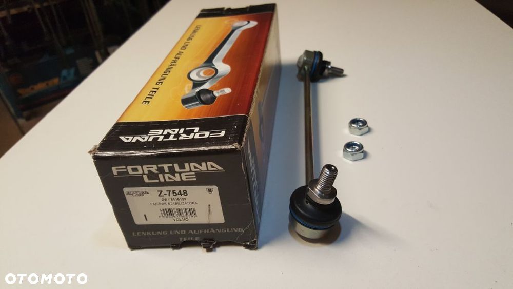 Łącznik drążka stabilizatora przód Lewy 280mm VOLVO 340-360 1.4-2.0 08.83-07.91, Z-7548,3266894,3209407 - 4