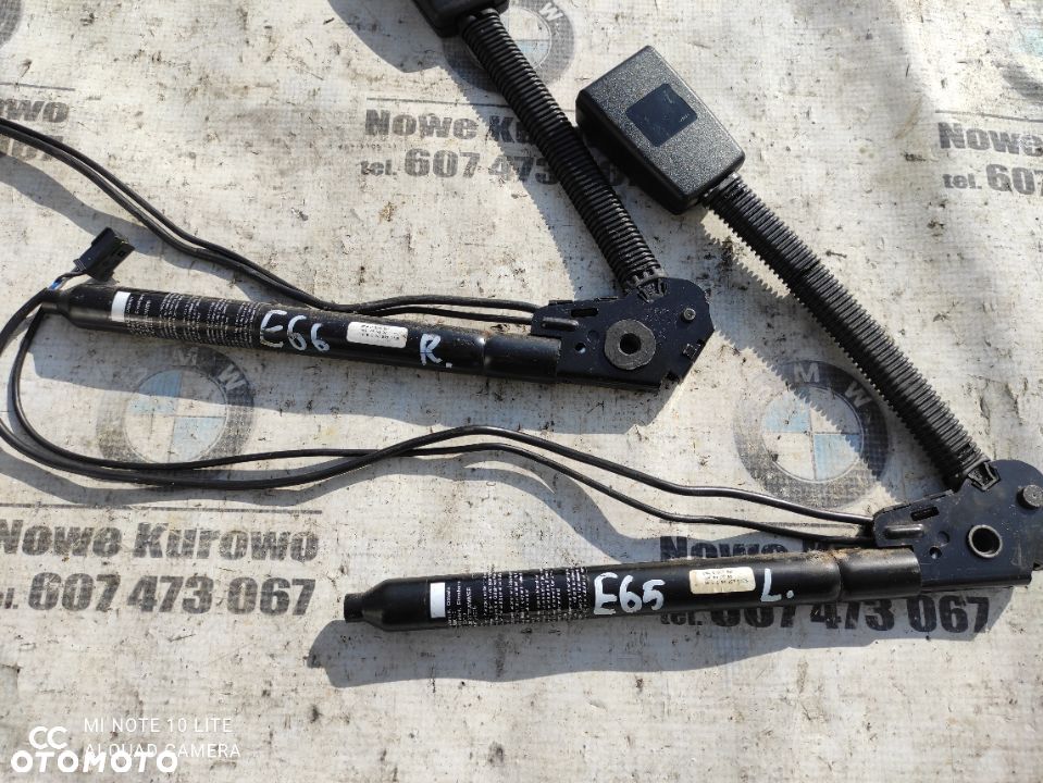 BMW E65 E66 Napinacz Pasa Lewy Prawy - 2