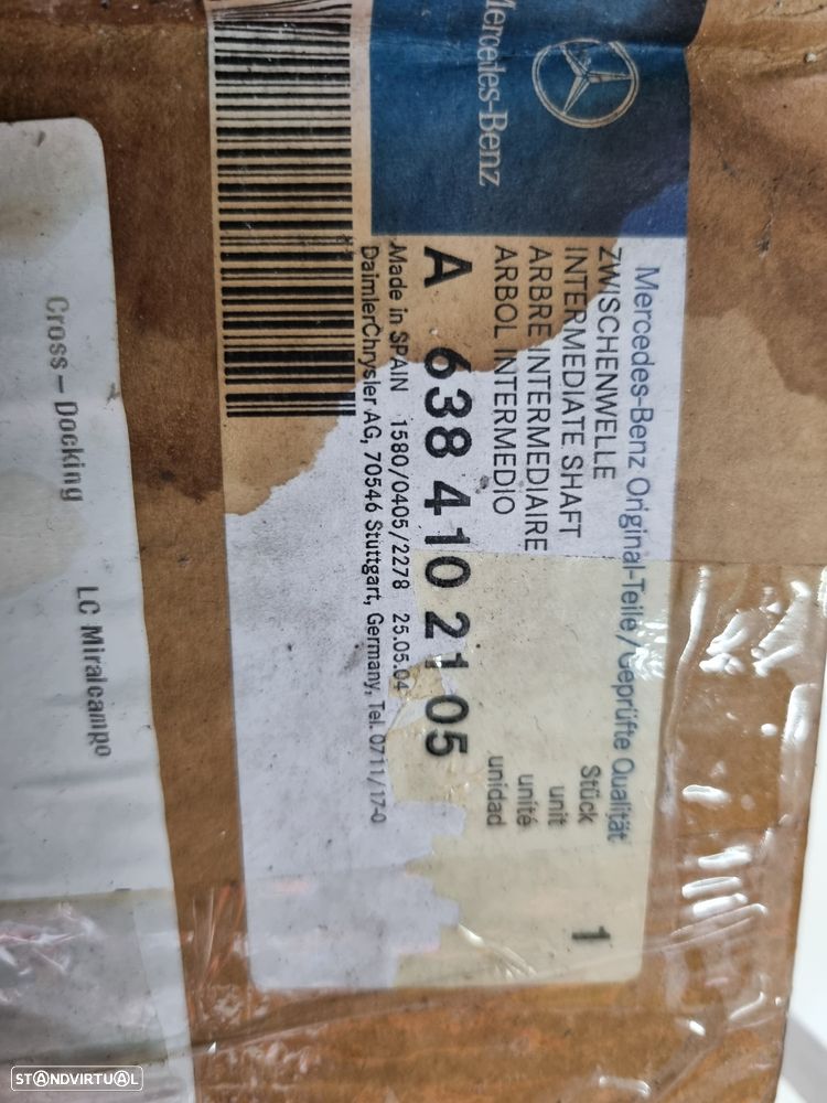 Transmissão frente direita Mercedes Vito  (W638 )  Nova  - ref: A6384102105 - 2