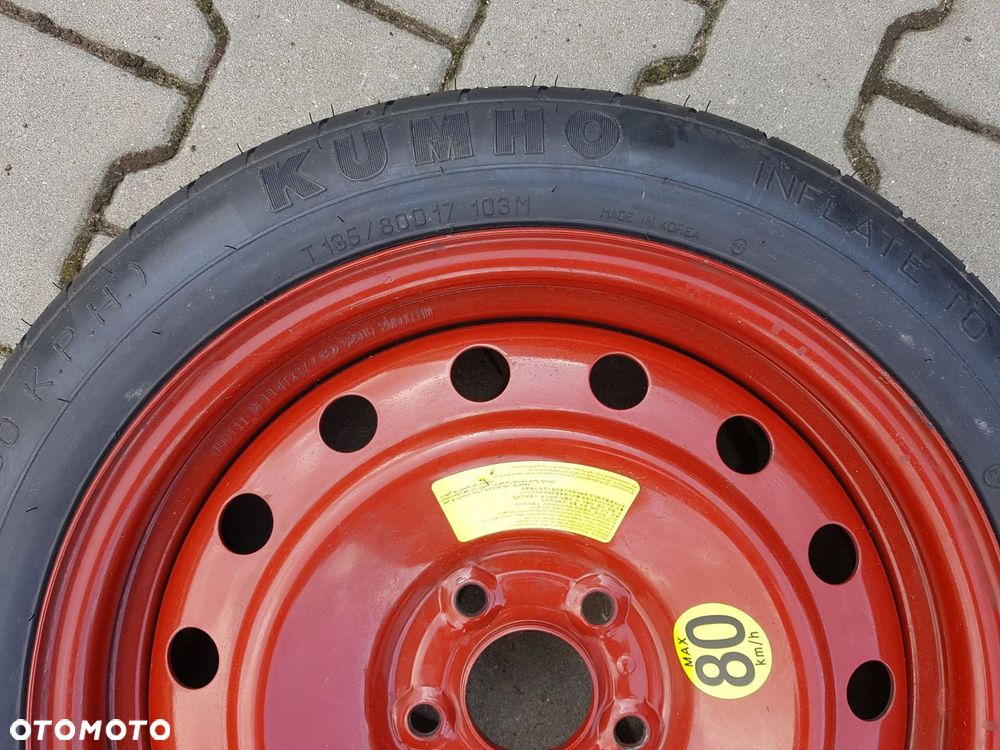 HYUNDAI I40 11-18r KOŁO DOJAZDOWE 17 5X114.3 LEWAREK KLUCZ - 3