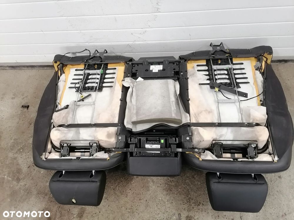 Fotele Kanapa Boczki Skóra Skórzany Czarna Audi A8 D3 EU Na Elementy - 30