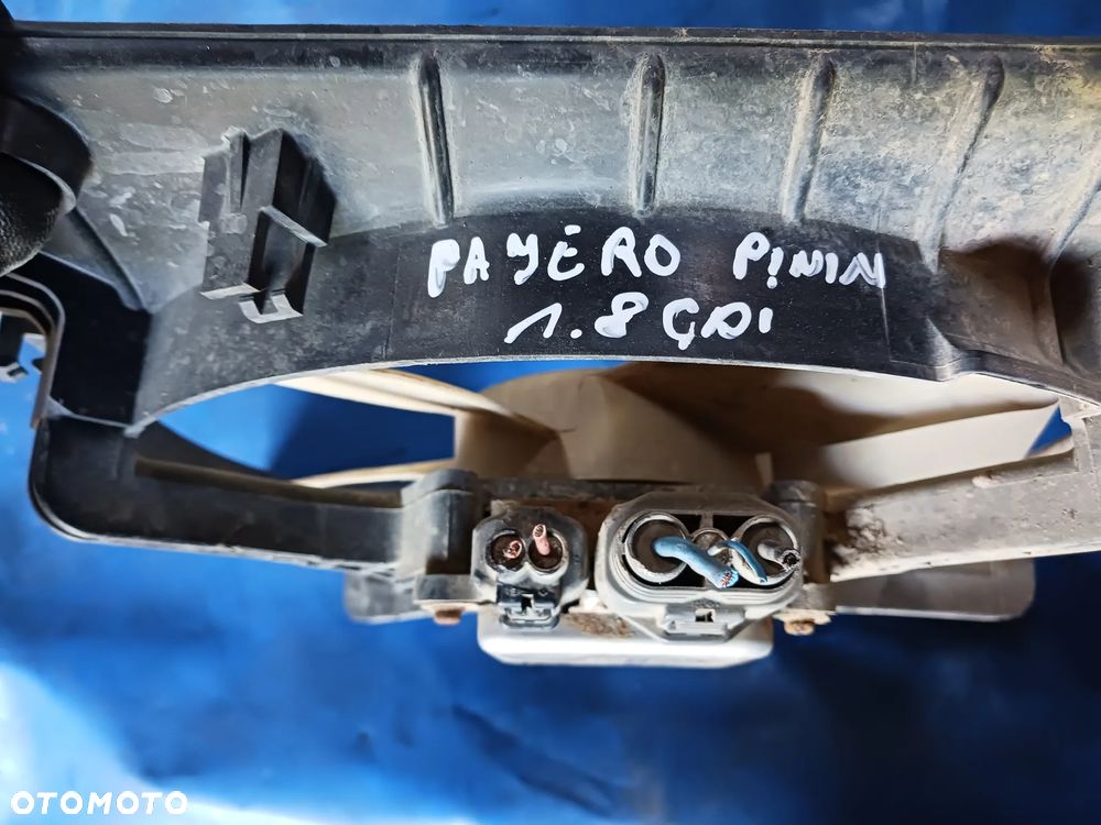 Mitsubishi Pajero Pinin Wentylator Wiatrak Chłodnicy 1,8 GDi 2,0 GDi sterownik moduł wentylatorów 499300-3120 Denso 503718-1282 - 4