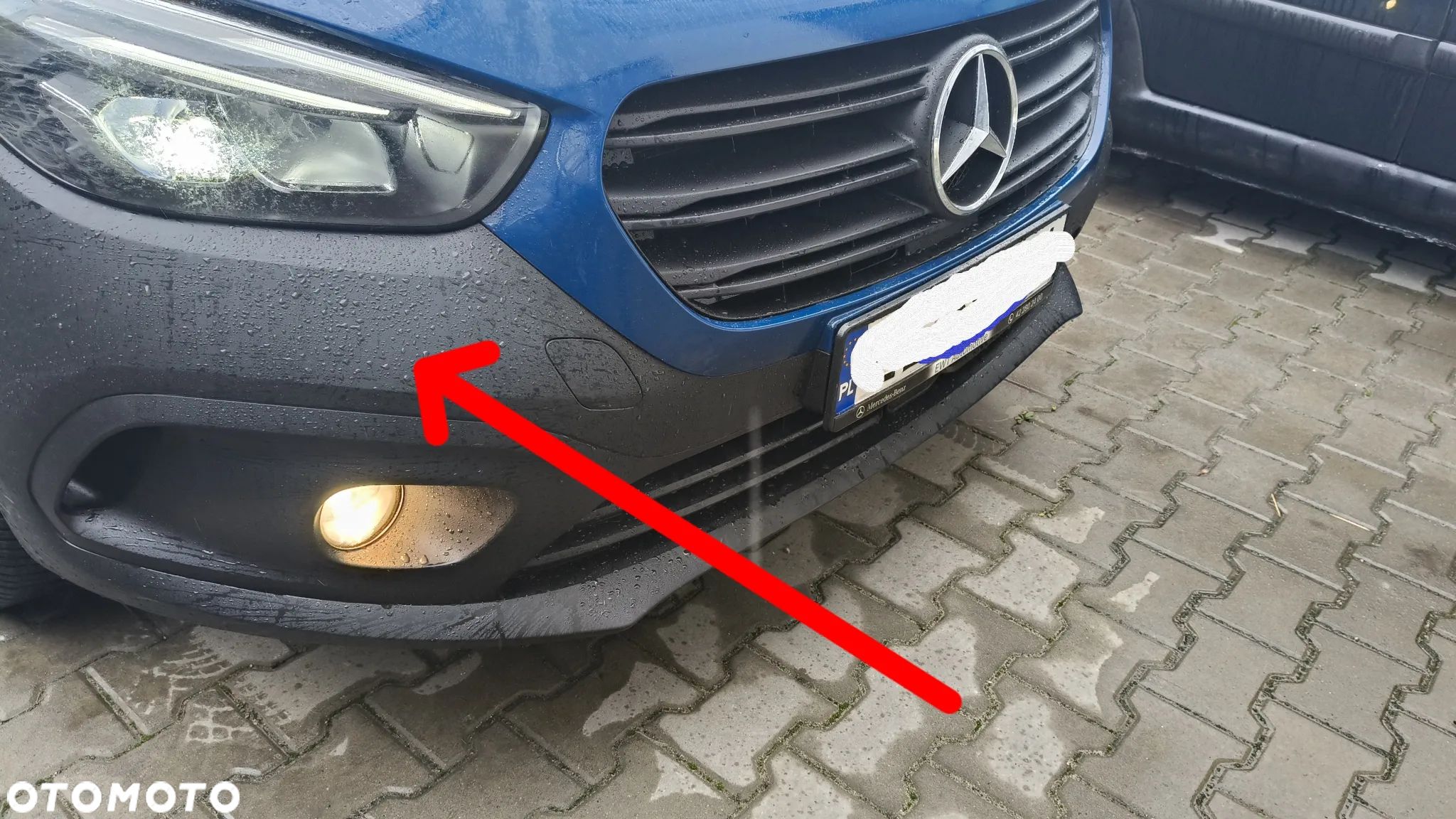 Zderzak przód, atrapa, pas Mercedes Citan 110 CDI , 2021 - 1