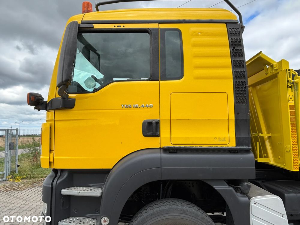 MAN TGS 18.440 4x4 HYDROBURTA MEILLER , hydrodrive , hydraulika do przyczepy, zimowe utrzymanie dróg, wyjście do czołownicy, czołownica - 19