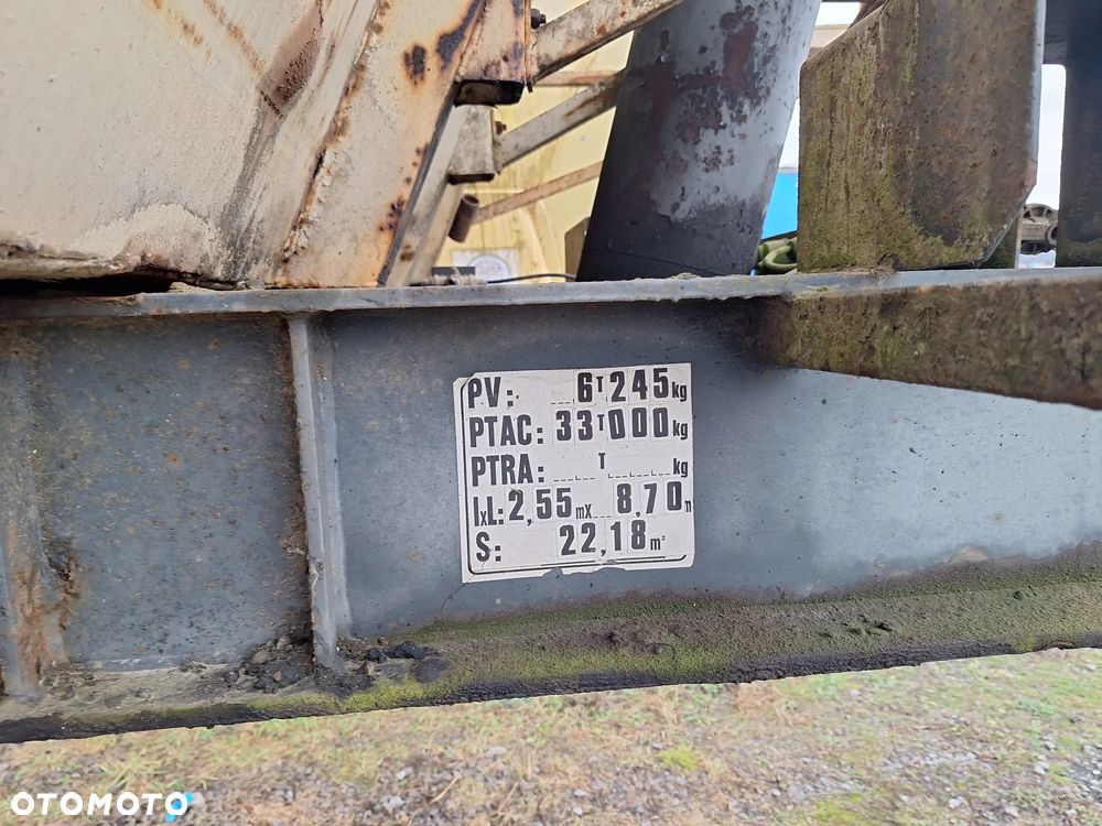 Metaltech Wywrotka RESOR / 2 osie bliźniak/ stalowa - 2