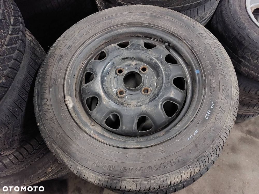 KOŁO ZAPASOWE ZAPAS 4x100 4,5Jx14 FI54,1 165/70R14 SUZUKI IGNIS TOYOTA - 1