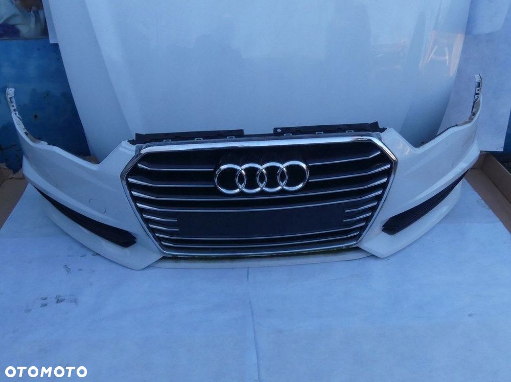 dw audi a6 c7 lift zderzak 4 pdc maska błotniki full led pas przód ls9r - 4