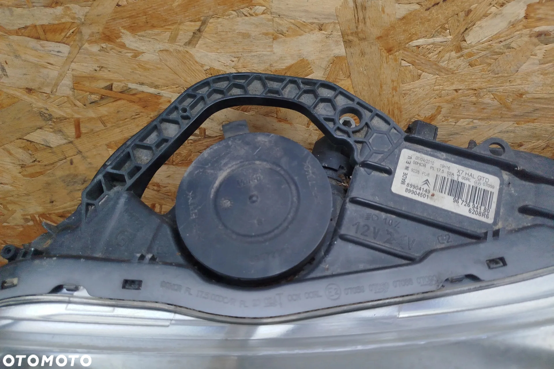Reflektor lampa lewy lewa przód przednia kompletna do CITROEN C5 III X7 08- EUROPA - 6