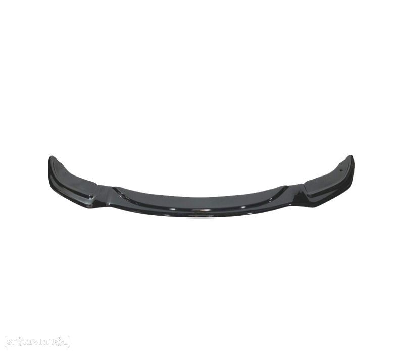 SPOILER LIP FRONTAL BMW F10 10-12 LOOK M5 PRETO - 3