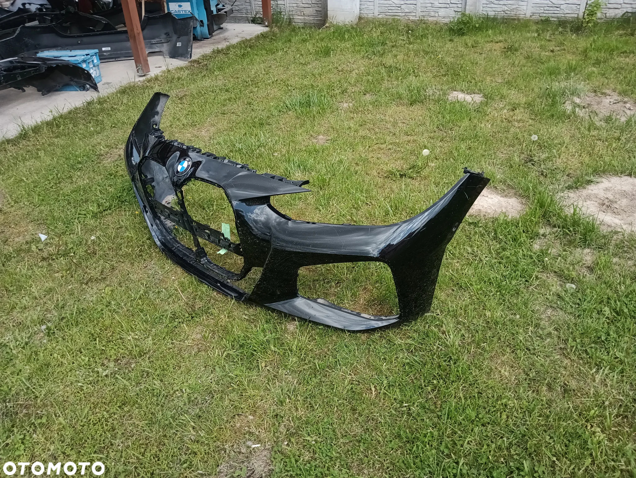 bmw g22 g23 m-pakiet zderzak przod przedni logo 8082226 - 4
