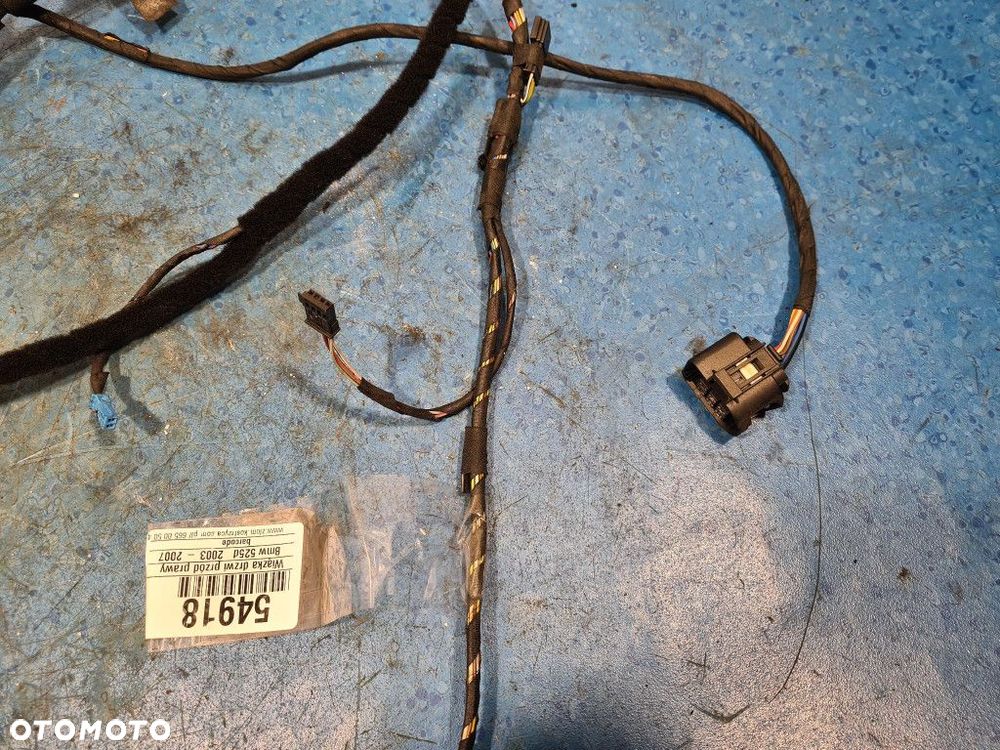 BMW 5 E61 E60 WIĄZKA DRZWI PRZÓD PRAWY 6966549 - 3