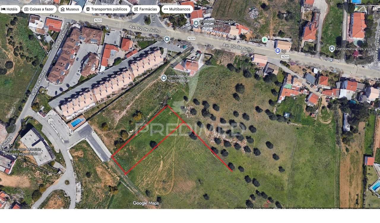 Terreno Ferreiras para construção 10 moradias - Grande imagem: 2/2