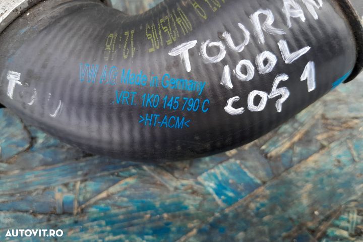 Furtun intercooler 1K0145790C 1K0145790C Volkswagen VW Touran 1 [2003 - 3