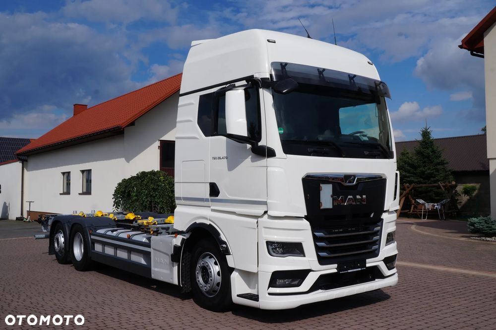 MAN TGX 26.470 GX 6x2 BDF RAMA DO ZABUDOWY PEŁEN SERWIS 3 OŚ SKRĘTNA - 2
