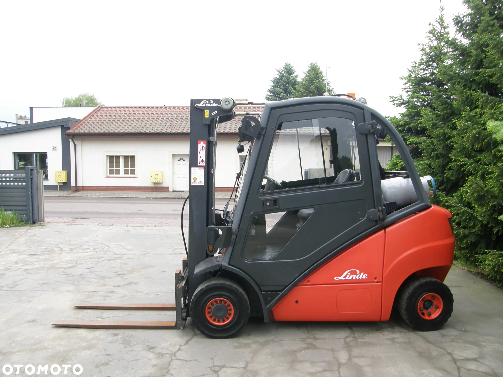 Linde H25T TRIPLEX 4,75m kabina przesuw z Niemiec - 7