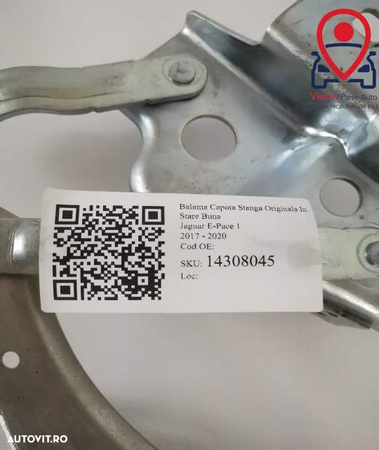 Balama Capota Stanga Originala In Stare Buna Jaguar  E-Pace  1 [2017 - - 7