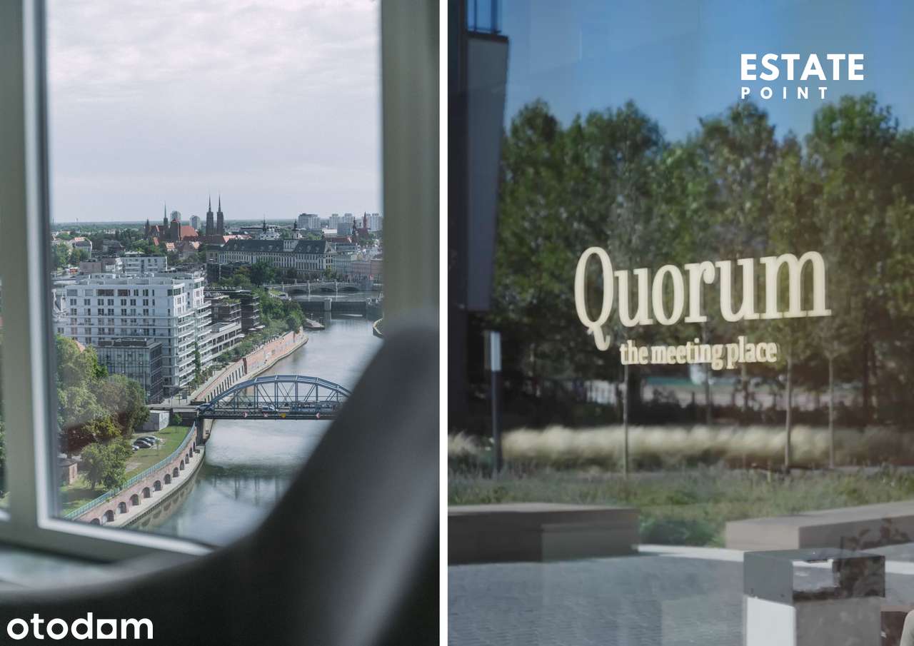 Rzeka za oknem i wnętrze z charakterem | Gotowe do wprowadzenia QUORUM