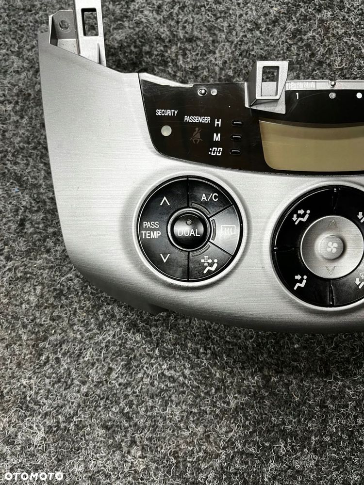 panel sterowania klimatyzacji toyota rav 4 III 4559442060 - 5