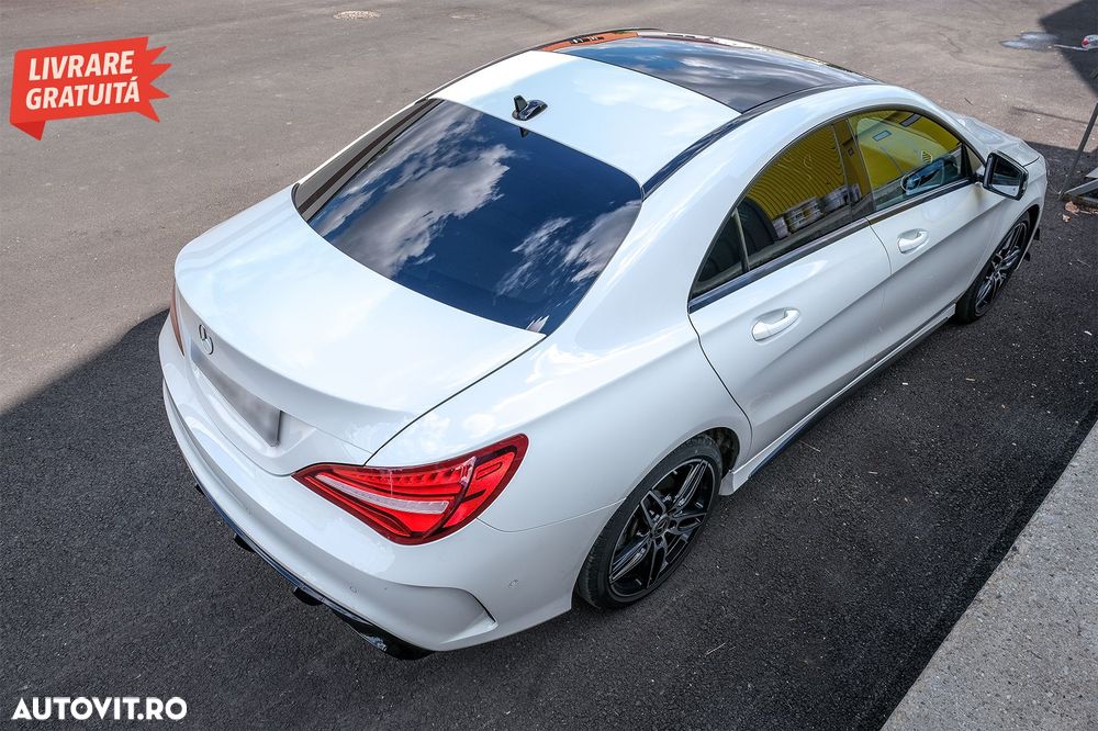 Difuzor Bara Spate Mercedes CLA W117 X117 (2013-2018) Facelift CLA45 Look- livrare gratuita - 13