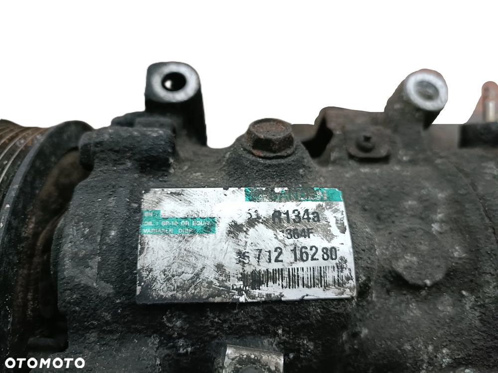 CITROEN C3 I 02-09 1,4 HDI sprężarka kompresor klimatyzacji SANDEN 9671216280 * - 2