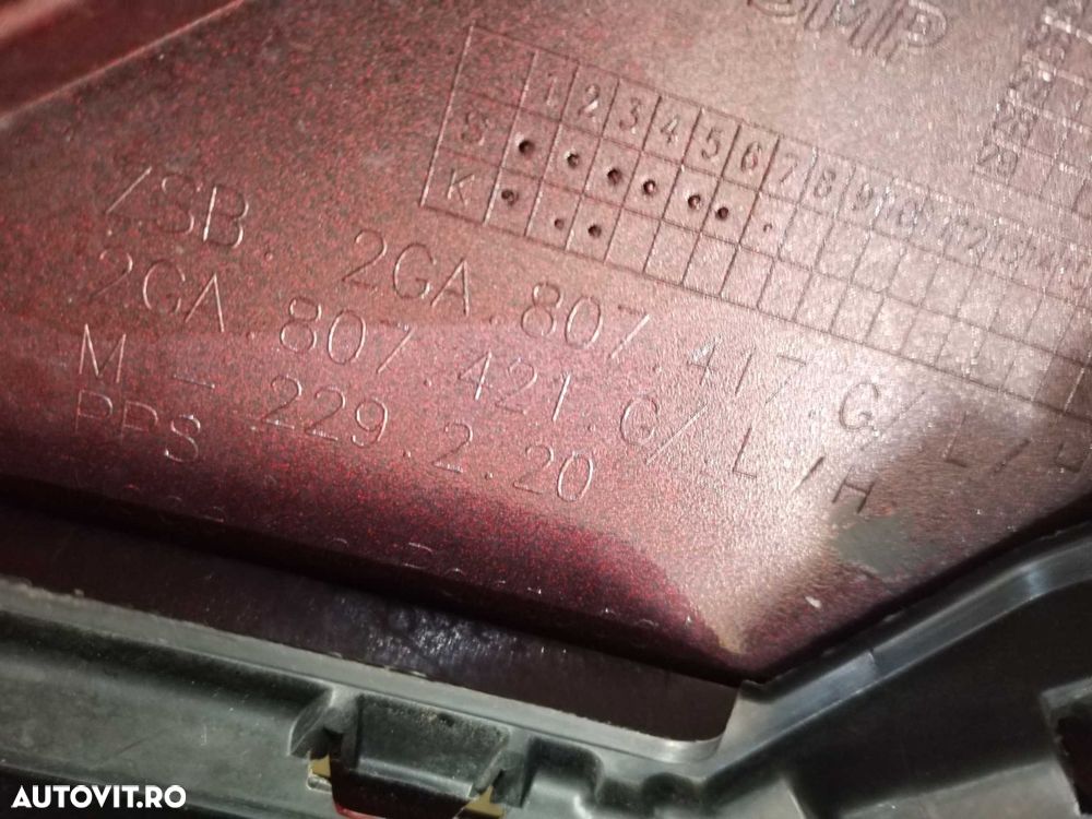 Bara spate, VW T-Roc, 2021, 2022, 2023, 2024, cod origine OE 2GA807434AJ. - 14