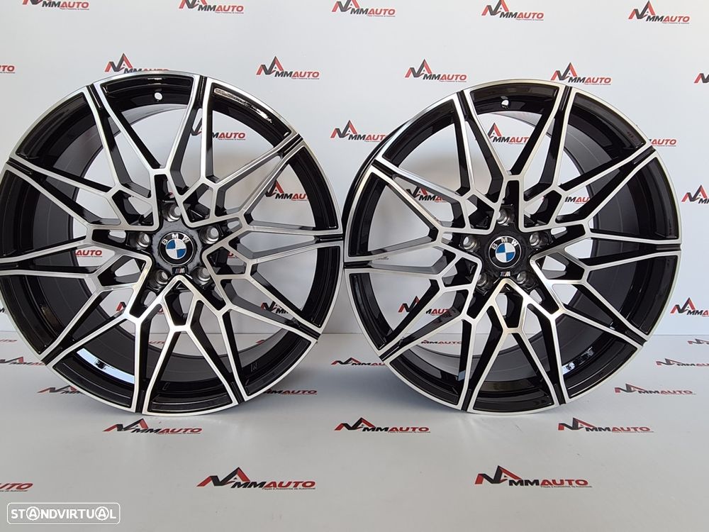 Jantes Look BMW 826M M4 Competition 2021 Preto Polido 18 - 1