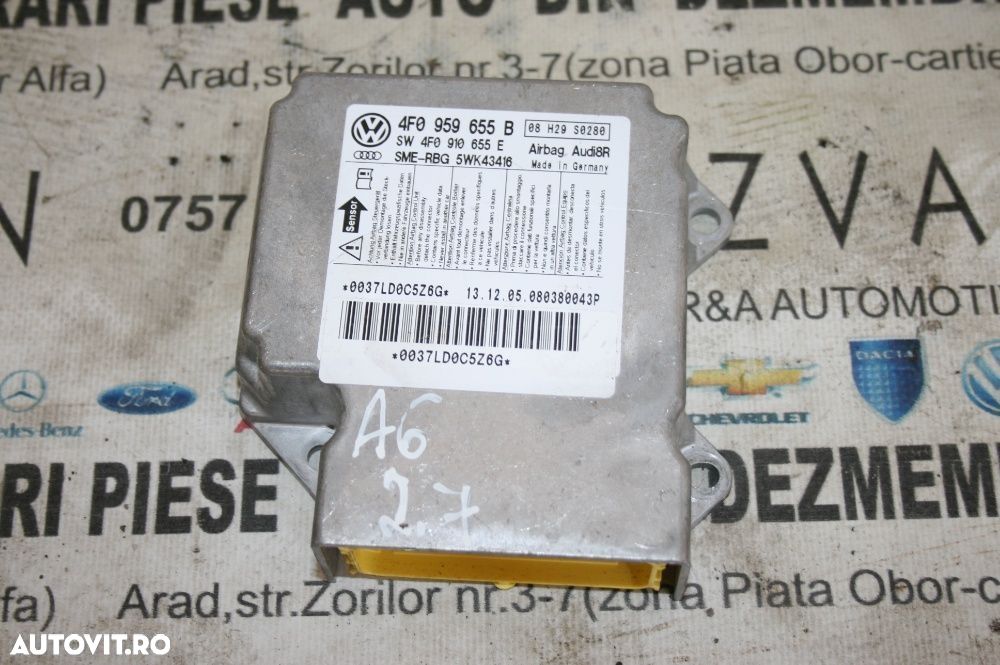 Modul Calculator Airbag Audi A6 4F C6 Livram Oriunde - 1