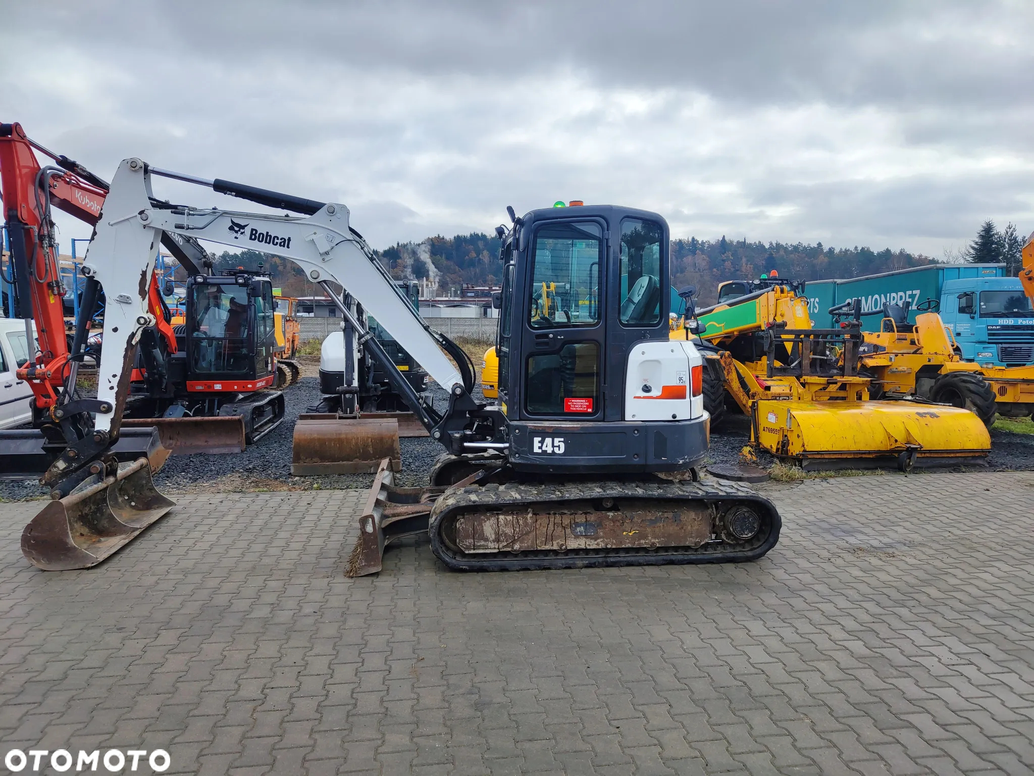 Bobcat Minikoparka gąsienicowa Bobcat E45 2019r JCB CAT KUBOTA - 5