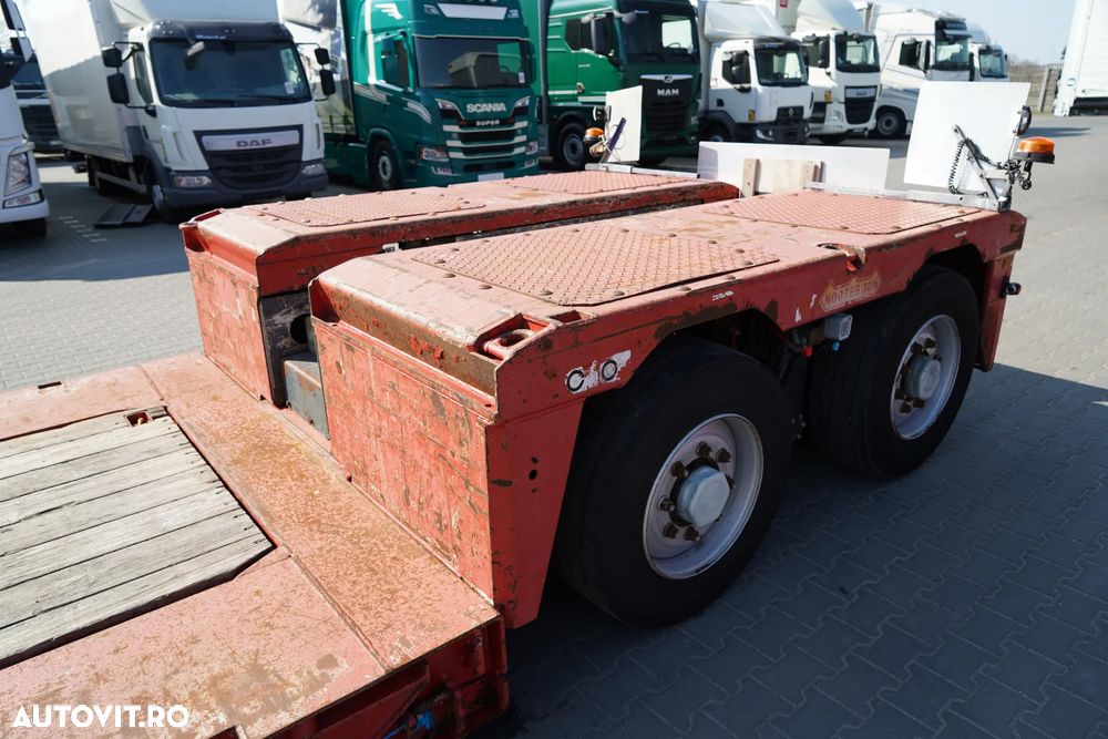 Nooteboom BETON JOS / EXTENSIBIL / TIEFBETT / EXTENSIBIL / TRANSPORTATOR / 19,5 M / MASĂ PUTERNICĂ: 55 TONE / - 30