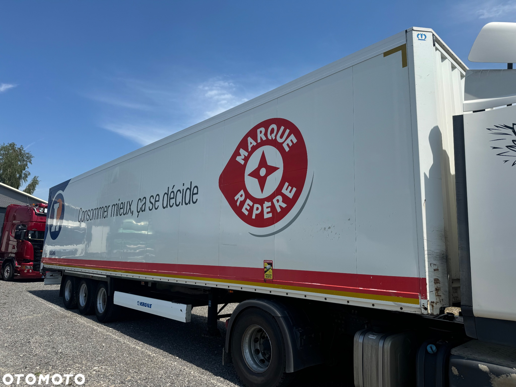 Krone Furgon / Kontener !! Doppelstock !! Import France - 2