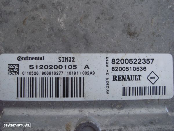Centralina Do Motor Renault Clio Iii (Br0/1, Cr0/1) - 3