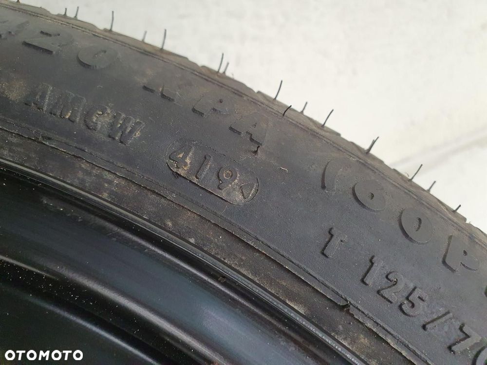KOŁO ZAPASOWE DOJAZDOWE 125/70/R18 AUDI TT 8N - 6