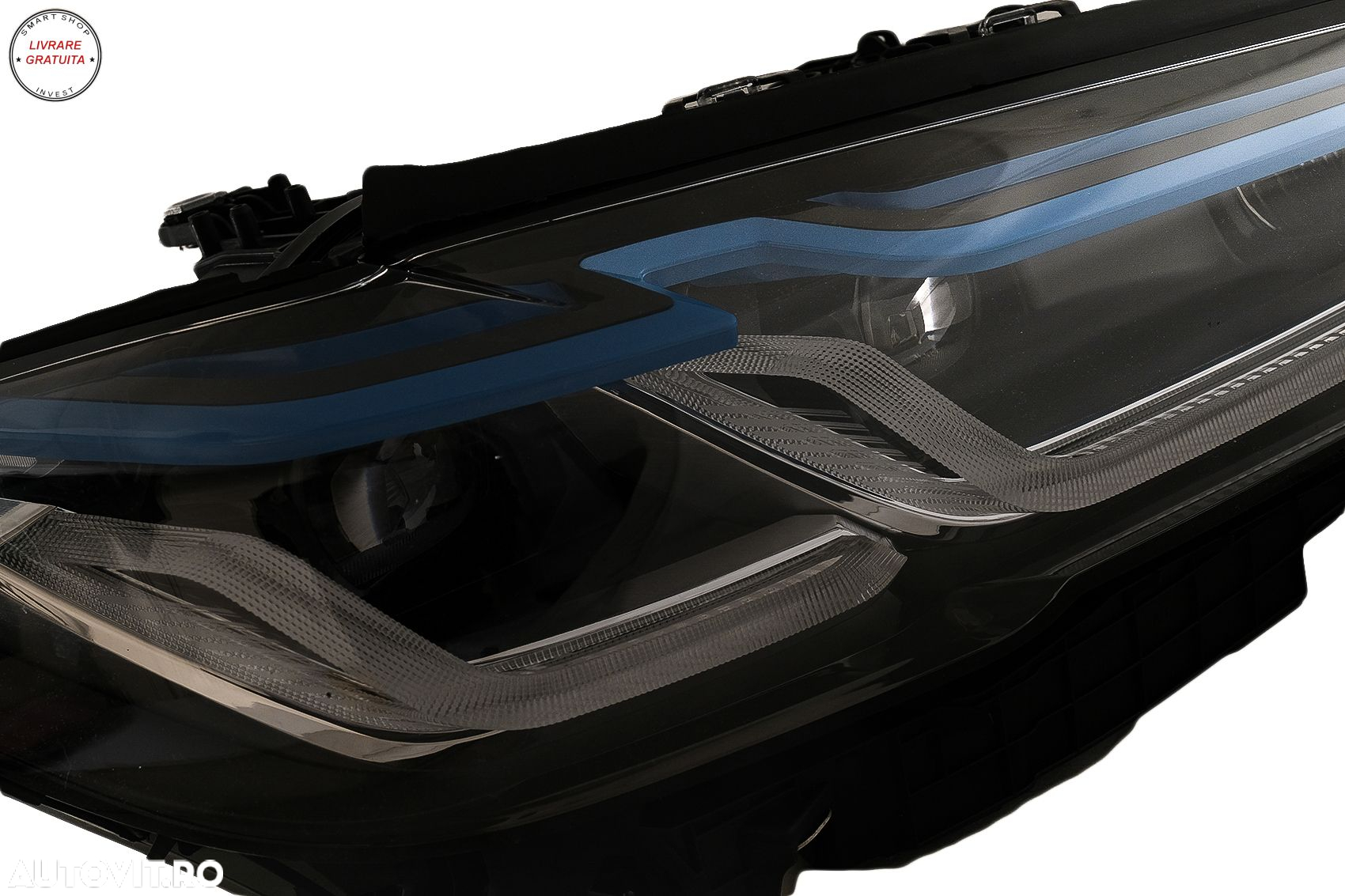 Pachet Exterior Complet BMW Seria 5 F10 (2010-2017) Conversie la G30 LCI Design- livrare gratuita - 15