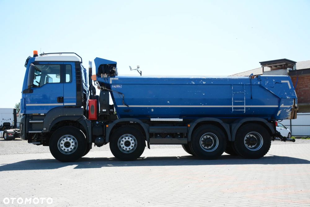 MAN TGS 480 / 2016r / 8x4 / Mulda / Retarder / Idealny stan / Mały przebieg - 10