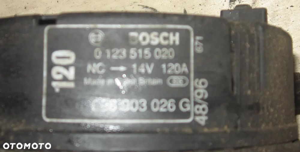 alternator SHARAN I  GALAXY 1.9 TDI 0123515020 - 5