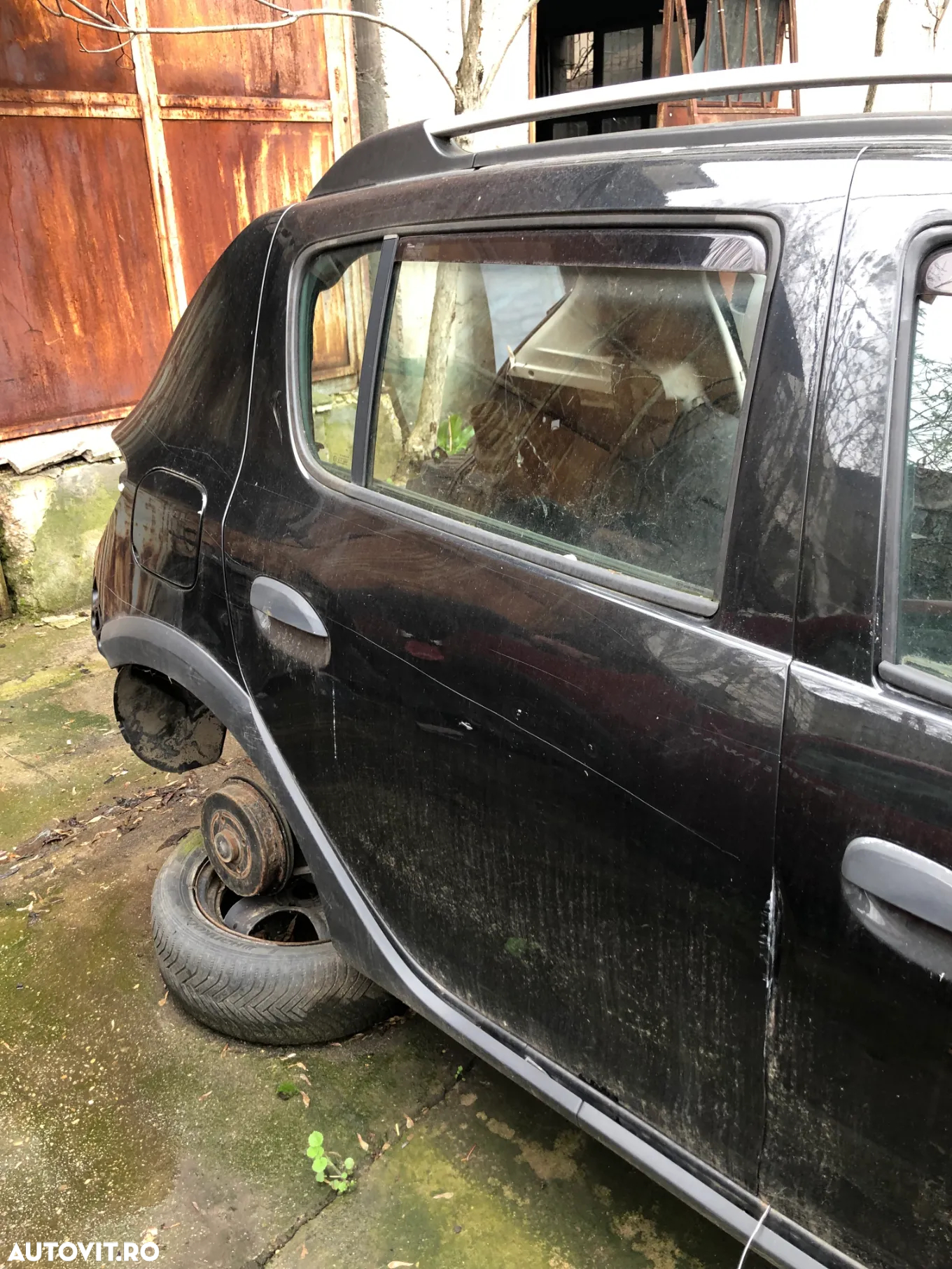 Usa dreapta spate Dacia Sandero 2 2014 negru - 3