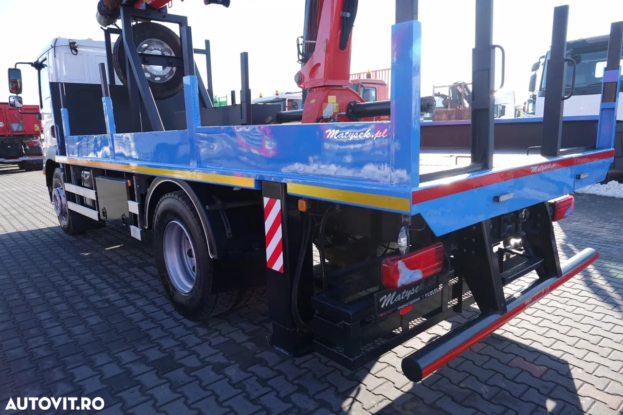 MAN TGM 15 .290 / HDS HC 190 + FORATOR 2 mb / FORMAT / RADIO CONTROL / EURO 6 / MANUAL / 2019 - 8