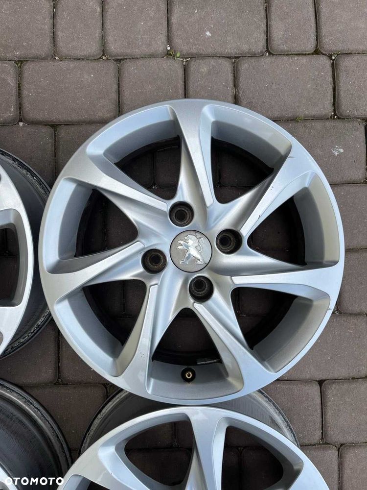 Oryginalne alufelgi Peugeot 4x108 15 cali  208 307 C3 C4 207 - 7