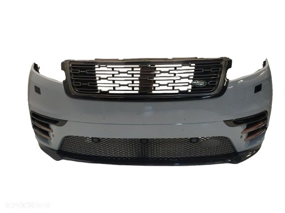 RANGE ROVER VELAR L560 R-DYNAMIC ZDERZAK PRZÓD PRZEDNI 4XPDC SPRYSKIWACZE PŁYTA GRILL KAMERA HALOGENY KOMPLETNY ORYGINAŁ - 1