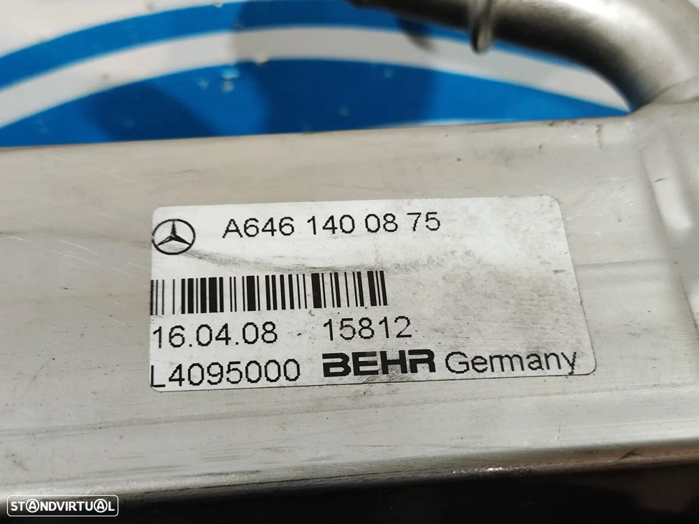 Coletor de admissão Mercedes com Válvula EGR e radiador EGR Mercedes CLK W209 220 CDI - 6