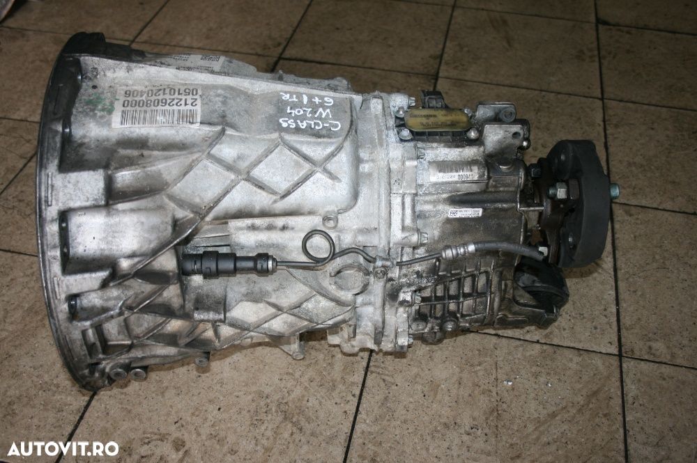 Cutie Viteze Manuala 6+1 Viteze Mercedes C Class W204 2.2 Cdi Euro 5 An 2012-2016 Testata Cu Factura Si Garantie - 2
