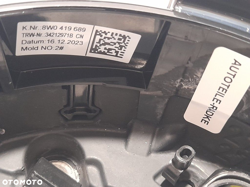 NOWA KIEROWNICA SKÓRA MULTIFUNKCJA DSG ŁOPATKI 8W0419689 AUDI A4 B9 2024r - 9