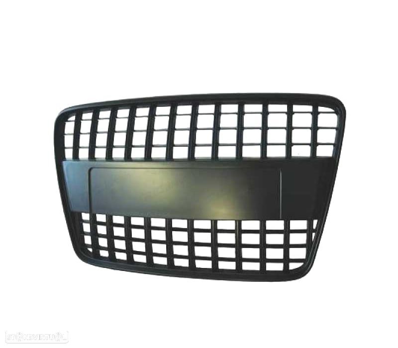 GRELHA FRONTAL SEM SÍMBOLO AUDI Q7 05-09 PRETA - 3