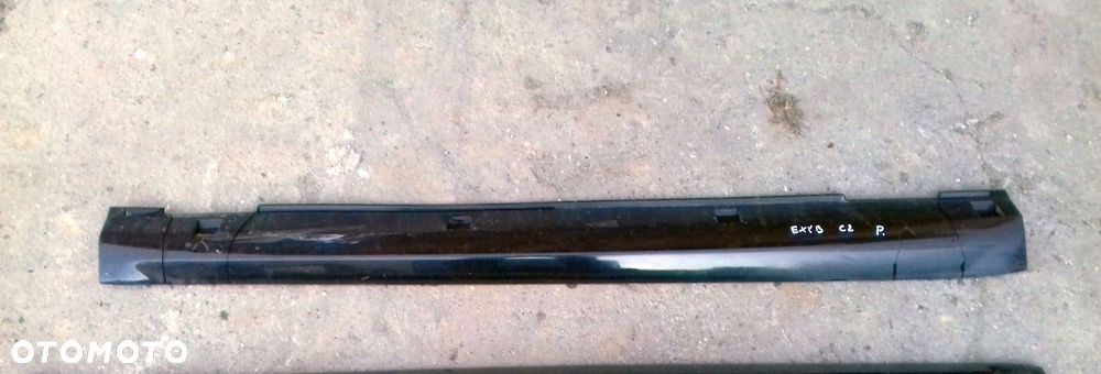 listwa progowa nakładka 9648436677 9649807277 prawa citroen c2 03-09 exyb - 1