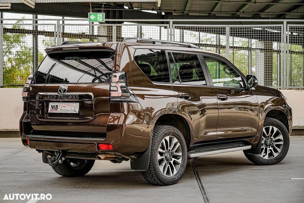 Toyota Land Cruiser 2.8l D-4D 204 CP A/T 7 locuri Luxury AVS Brown - 8