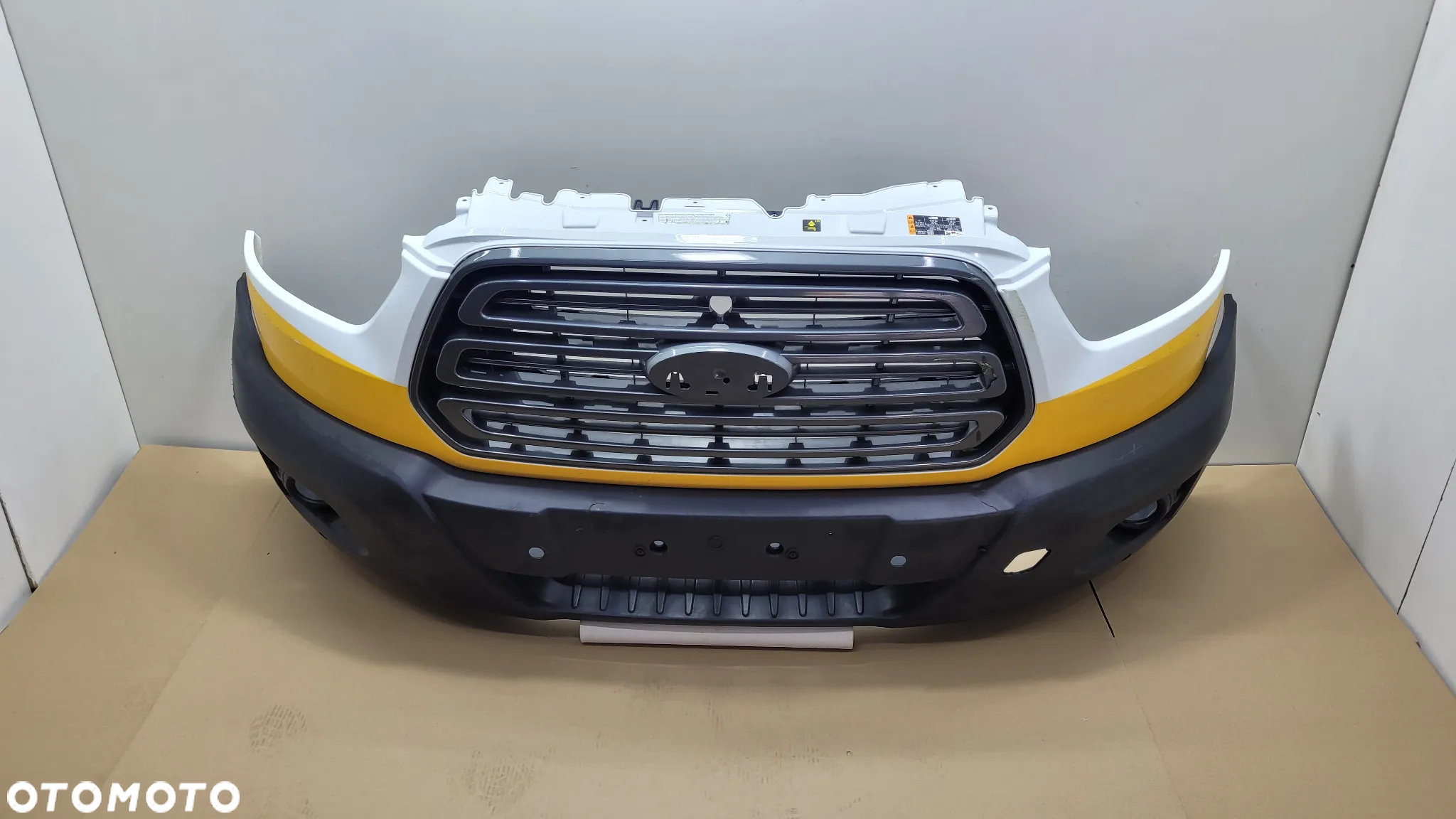 Ford Transit MK8 VIII 12-18 Zderzak Przód Przedni PDC - 2